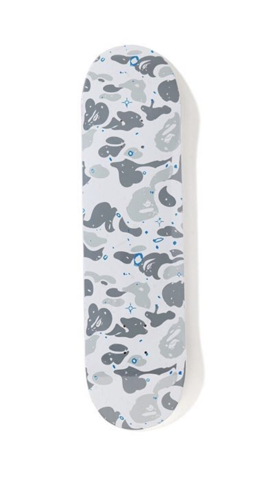 Buy BAPE Space Camo Skateboard Deck White - Novelship